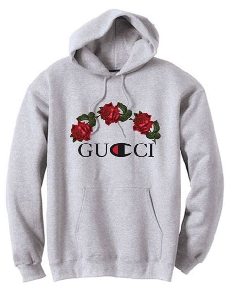 champion x gucci t shirt|grey gucci sweatshirt.